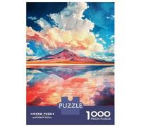 Rompecabezas De 1000 Piezas para Adultos Salar De Uyuni Art Rompecabezas Juegos Relajantes Regalos para Mujeres Oferta como Regalos para Toda La Familia 52x38cm/1000pcs