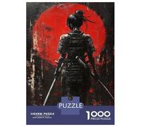 Rompecabezas De 1000 Piezas para Adultos Samurai Warrior's Journey Rompecabezas para Adultos Juegos De Relajación Regalo De Cumpleaños Interacción Entre Padres E Hijos 70x50cm/1000pcs
