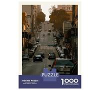 Rompecabezas De 1000 Piezas para Adultos San Francisco City Rompecabezas para Adultos Juegos Familiares Decoración Desafiante De Completar 52x38cm/1000pcs