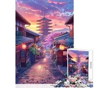 Rompecabezas de 1000 Piezas para Adultos Sannen Zaka Street Juguetes antiestrés Regalos de Amigo Secreto Juegos educativos Cada Pieza es única - Tamaño 38x52cm