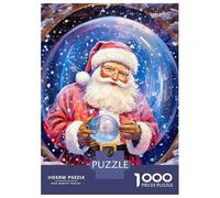 Rompecabezas De 1000 Piezas para Adultos Santas Predictions Decor Rompecabezas Práctico Juego Decoración del Hogar Cumpleaños Y Navidad 70x50cm/1000pcs