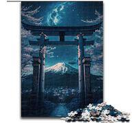 Rompecabezas de 1000 Piezas para Adultos Santuario bajo Las Estrellas, Rompecabezas de 1000 Piezas, desafiante Rompecabezas para armar, Juego Interactivo Familiar (tamaño 50x75cm)