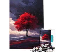Rompecabezas de 1000 Piezas para Adultos Scarlet Silence para Juegos educativos Juegos de ingenio Regalos de cumpleaños (tamaño 38x52cm)