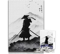Rompecabezas de 1000 Piezas para Adultos Sekiro Shadows Die Twice, Juego de desafío único, Carrera de Velocidad Manual, Juguete Educativo, tamaño 38x52cm