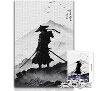 Rompecabezas de 1000 Piezas para Adultos Sekiro Shadows Die Twice, Juguetes educativos, decoración del hogar, Regalo de cumpleaños, tamaño 38x26cm