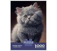 Rompecabezas De 1000 Piezas para Adultos Selkirk Rex Cat Oil Paint Rompecabezas para Adultos Juegos Familiares Regalos De Corte De Precisión para Amigos Y Familiares 52x38cm/1000pcs