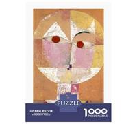 Rompecabezas De 1000 Piezas para Adultos Senecio by Paul Klee Rompecabezas para Adultos Juegos Relajantes Regalos para Mujeres Desafiantes para Completar 38x26cm/1000pcs