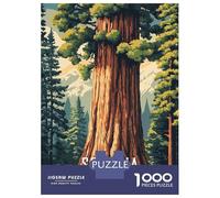 Rompecabezas De 1000 Piezas para Adultos Sequoia National Park Rompecabezas para Adultos Juego Familiar Análisis Y Lógica Difícil Y Desafiante 38x26cm/1000pcs