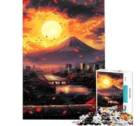 Rompecabezas de 1000 Piezas para Adultos Serenidad ﹨u Tranquilidad Rompecabezas para Adultos Juego práctico de ensamblaje Patrón cumpleaños (Tamaño 50x75cm)