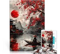 Rompecabezas de 1000 Piezas para Adultos Serenidad y Tranquilidad Juguete de desafío de Juego Educativo decoración de Pared 38x26cm