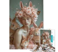 Rompecabezas de 1000 Piezas para Adultos Serenity in Bloom Toys Juegos educativos Juego práctico Aprendizaje Ideas de Regalos educativos (Tamaño 50x75cm)