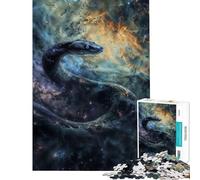 Rompecabezas de 1000 Piezas para Adultos Serpiente de la Nebulosa Cósmica Un Reto para completar Pero Divertido y entretenido Juegos relajantes para Mayores de 14 años 50x75cm
