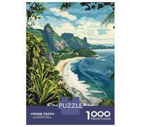 Rompecabezas De 1000 Piezas para Adultos Serra Do Mar, Brazil Rompecabezas para Adultos Juguetes Antiestrés Ensamblaje De Patrones Interacción Entre Padres E Hijos 52x38cm/1000pcs