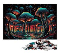 Rompecabezas de 1000 Piezas para Adultos, Setas mágicas, cartón, Ideal para decoración y Regalo de ingenio, 26x38cm/10,23x14,96 Pulgadas