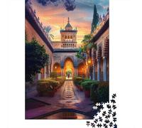 Rompecabezas De 1000 Piezas para Adultos Seville's Royal Alcazar A Spanish Gem -1 Rompecabezas para Adultos Juegos Familiares Análisis Y Lógica Regalos Y Cumpleaños Únicos 52x38cm/1000pcs