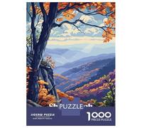 Rompecabezas De 1000 Piezas para Adultos Shenandoah National Park Autumn Landscape Rompecabezas para Adultos Juguete Decoración De Pared Difícil Difícil Y Desafío 70x50cm/1000pcs