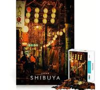 Rompecabezas de 1000 Piezas para Adultos, Shibuya Night Fine Joint Fun Mind Game Gift Cosi Game Play Christmas Leisure Gift (50x75cm)