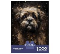 Rompecabezas De 1000 Piezas para Adultos Shih Tzu Dog Delightful Rompecabezas Juguetes Antiestrés Decoración del Hogar Difícil Y Desafiante 52x38cm/1000pcs