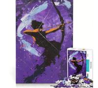 Rompecabezas de 1000 Piezas para Adultos Signo Zodiacal Sagitario Juegos educativos decoración del hogar colección de Artistas Bellas Artes 38x26cm