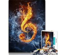 Rompecabezas de 1000 Piezas para Adultos símbolo inglés de fantasía para Adolescentes Juego Familiar antiestrés desafío difícil Regalo de Amigo Secreto 38x26cm