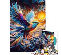 Rompecabezas de 1000 Piezas para Adultos Sinfonía del Vuelo Juego práctico para Adultos Diversión con Corte de precisión en casa (Tamaño 38x52cm)