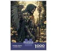 Rompecabezas De 1000 Piezas para Adultos Skeletal Angel in A Field Rompecabezas para Adultos Juego Práctico Decoración del Hogar Regalos De Cumpleaños Y Únicos 70x50cm/1000pcs