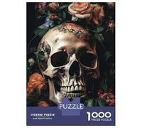 Rompecabezas De 1000 Piezas para Adultos Skull Head 3 Rompecabezas para Adultos Juegos Divertidos Pero Divertidos Y Humorísticos Desafiantes De Completar 70x50cm/1000pcs