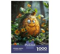 Rompecabezas De 1000 Piezas para Adultos Smiling Potato in Forest Rompecabezas para Adultos Juguetes Antiestrés Desafío Difícil para Cumpleaños, Navidad 38x26cm/1000pcs