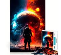 Rompecabezas de 1000 Piezas para Adultos Solos Juego de Ejercicios de Pensamiento Ajuste Espacios Actividad para Fortalecer los Lazos con los Seres Queridos (38x52cm)