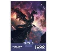 Rompecabezas De 1000 Piezas para Adultos Space Dragon On The Edge Rompecabezas Juegos Divertidos Vacaciones En Casa Matar El Tiempo Cumpleaños Y Navidad 70x50cm/1000pcs