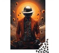 Rompecabezas De 1000 Piezas para Adultos Space Fashion Cosmic Suit Trend Rompecabezas para Adultos Juegos Divertidos Decoración De Pared Cumpleaños Y Navidad 52x38cm/1000pcs