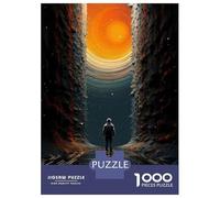 Rompecabezas De 1000 Piezas para Adultos Space Portal Adventure Rompecabezas para Adolescentes Juegos Familiares Difícil Difícil Interacción Entre Padres E Hijos 52x38cm/1000pcs