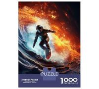Rompecabezas De 1000 Piezas para Adultos Space Surfer Rompecabezas para Adultos Juegos Relajantes Regalos para Mujeres Desafiantes para Completar 70x50cm/1000pcs