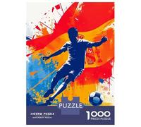 Rompecabezas De 1000 Piezas para Adultos Spanish Soccer Player Rompecabezas para Adultos Juego De Ingenio Desafío Difícil Desafiante De Completar 52x38cm/1000pcs