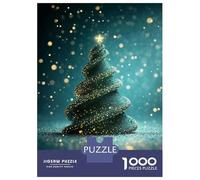 Rompecabezas De 1000 Piezas para Adultos Sparkling Christmas Tree Rompecabezas para Adolescentes Juego Familiar Pero Divertido Y Humorístico Cumpleaños 38x26cm/1000pcs