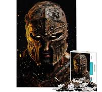Rompecabezas de 1000 Piezas para Adultos Sparta Terror Puzzles para Adultos Juego de ingenio Corte de precisión (Tamaño 38x26cm)