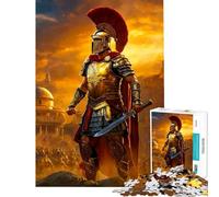 Rompecabezas de 1000 Piezas para Adultos Spartan Guardian Juegos relajantes Juguetes educativos y de Aprendizaje Un Gran Regalo para Mujeres (tamaño 50x75cm)