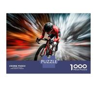 Rompecabezas De 1000 Piezas para Adultos Speed Cyclist in Motion Rompecabezas para Adolescentes Juegos Familiares Difícil Difícil Interacción Entre Padres E Hijos 38x26cm/1000pcs