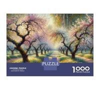 Rompecabezas De 1000 Piezas para Adultos Spring Blossom Garden Rompecabezas para Adultos Juegos Relajantes Difícil Oferta Difícil como Regalo para Toda La Familia 38x26cm/1000pcs