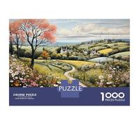 Rompecabezas De 1000 Piezas para Adultos Spring Countryside Landscape Rompecabezas Juegos Familiares Difícil Difícil Cumpleaños Y Navidad 70x50cm/1000pcs
