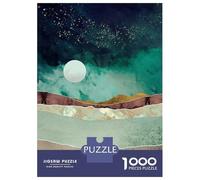 Rompecabezas De 1000 Piezas para Adultos Spring Night Rompecabezas para Adultos Juego De Ingenio Patrón De Ensamblaje Oferta como Regalo para Toda La Familia 38x26cm/1000pcs