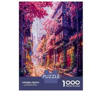 Rompecabezas De 1000 Piezas para Adultos Spring Street Rompecabezas para Adultos Juguetes De Bricolaje Desafío Difícil Desafío Educativo 38x26cm/1000pcs