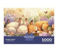 Rompecabezas De 1000 Piezas para Adultos Springtime Garden Friends Rompecabezas para Adultos Juegos Familiares Una Obra De Arte Ayuda A Ejercitar El Cerebro 52x38cm/1000pcs