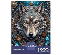 Rompecabezas De 1000 Piezas para Adultos Starlight Wolf Protector Rompecabezas para Adultos Juego Familiar Difícil Difícil Y Desafiante 38x26cm/1000pcs