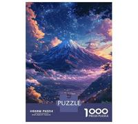 Rompecabezas De 1000 Piezas para Adultos Starry Mountain Glow Rompecabezas para Adultos Juego Práctico Decoración del Hogar Regalos De Cumpleaños Y Únicos 70x50cm/1000pcs