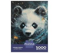 Rompecabezas De 1000 Piezas para Adultos Starry Panda Gaze Rompecabezas para Adultos Juegos Familiares Difícil Oferta Difícil como Regalo para Toda La Familia 70x50cm/1000pcs