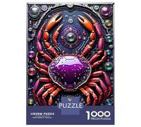 Rompecabezas De 1000 Piezas para Adultos Steampunk Crab Chronicles Rompecabezas para Adultos Juegos Relajantes Regalos para Mujeres Regalos para Reducir El Estrés 52x38cm/1000pcs