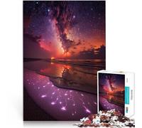 Rompecabezas de 1000 Piezas para Adultos Sueños Luminosos Juguete de desafío de Juego Educativo Juguetes de decoración del hogar 52x38cm