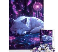 Rompecabezas de 1000 Piezas para Adultos Sueños Susurrantes - Juego práctico Que Mejora la Memoria y es antiestrés Colección de Artistas Bellas Artes (50x75cm)