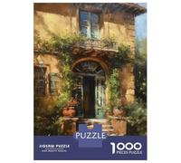 Rompecabezas De 1000 Piezas para Adultos Summer Villa Rompecabezas para Adultos Juegos De Relajación Una Obra De Arte Regalos para Amigos Y Familiares 52x38cm/1000pcs